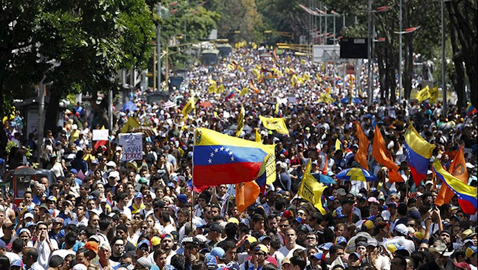 تظاهرات  میلیونی در ونزوئلا