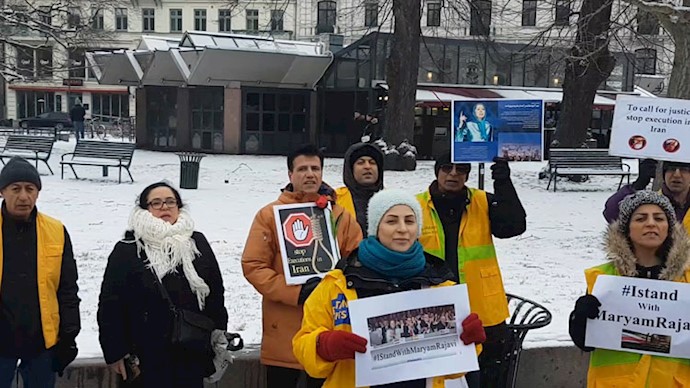 آکسیون ایرانیان در مالمو سوئد