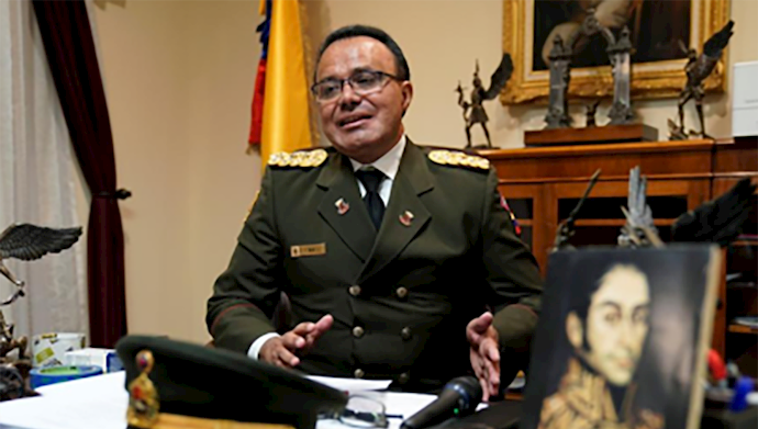 سرهنگ خوزه لویی سیلوا کاردار وزارت دفاع ونزوئلا در آمریکا
