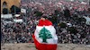 تظاهرات مردم در لبنان