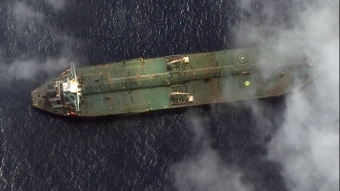 نفت‌کش آدریان یک در سواحل سوریه لنگر انداخته است