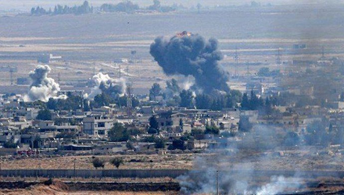 حملات ترکیه به مناطق کردهای سوریه