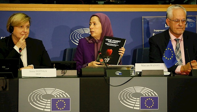 سخنرانی مریم رجوی در پارلمان اروپا