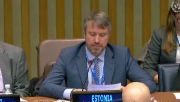 نماینده استونی در مجمع عمومی ملل متحد