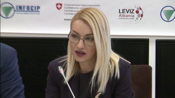 خانم رومینا کوکو  معاون وزیر کشور آلبانی