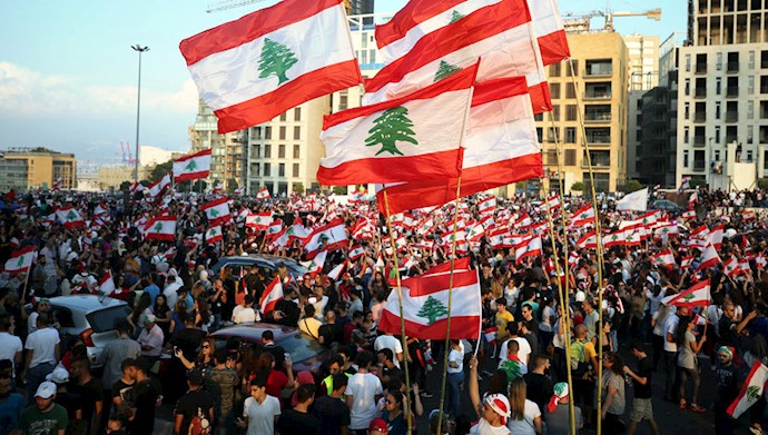 پنجمین روز  قیام در لبنان