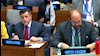 نمایندگان آمریکا و انگلستان در مجمع عمومی سازمان ملل