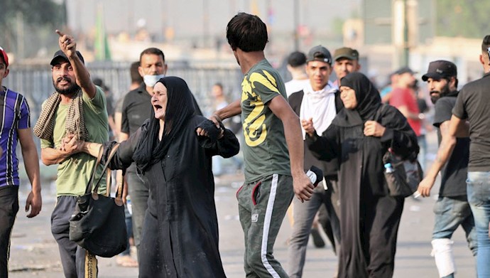 تظاهرات مردم و جوانان عراق