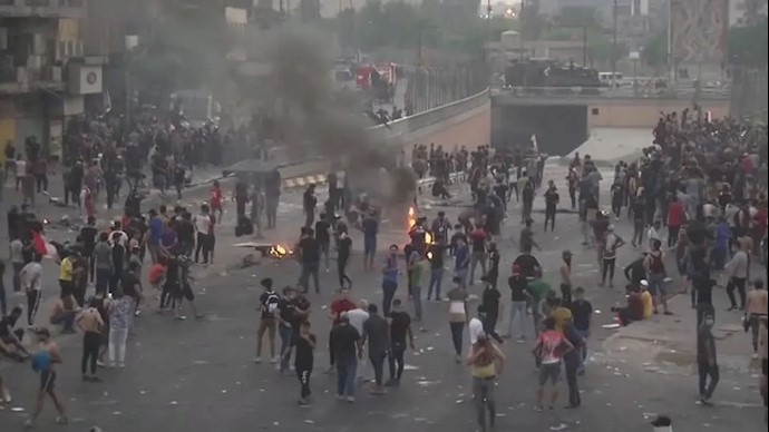 تصاویری از تظاهرات مردم عراق