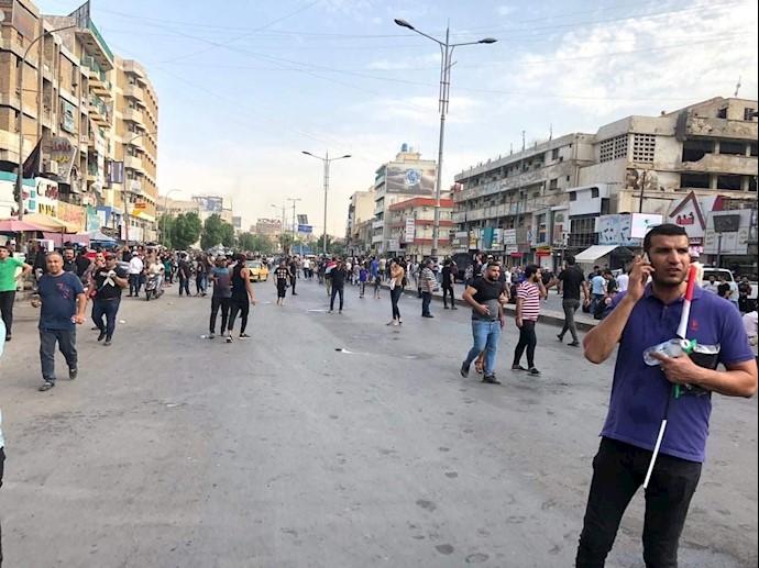 تظاهرات در بغداد