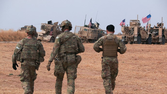 نیروهای آمریکایی در شمال  سوریه