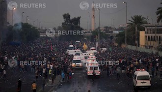 تصاویری از ۳روز تظاهرات مردم عراق