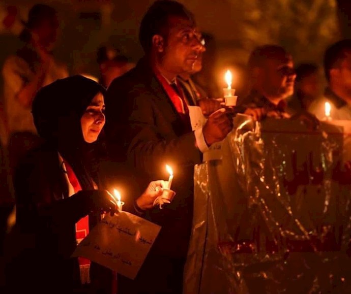 قیام در عراق - گرامی‌داشت شهیدان قیام در بابل 