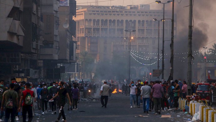 درگیری در میدان خلانی بغداد