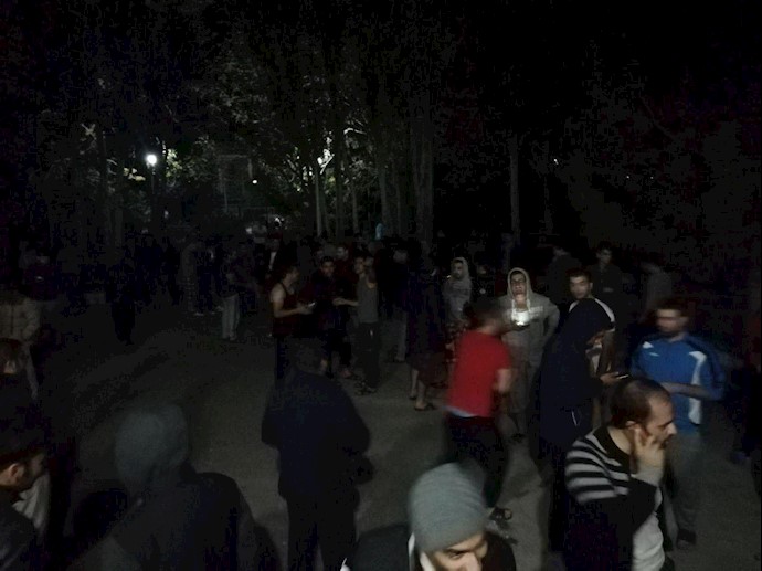 دانشگاه تبریز بعد از زلزله