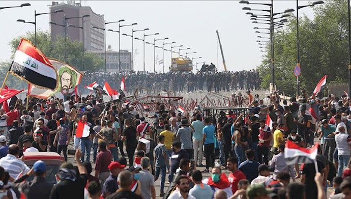ادامه اعتراضات در عراق