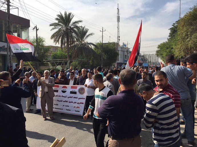 قیام و و اعتصاب عمومی در عراق -پل سنک امروز