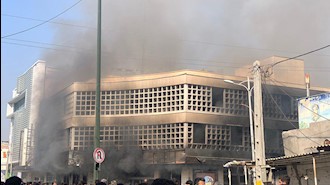 قیام سراسری ایران - به آتش کشیدن بانک ملی بهبهان