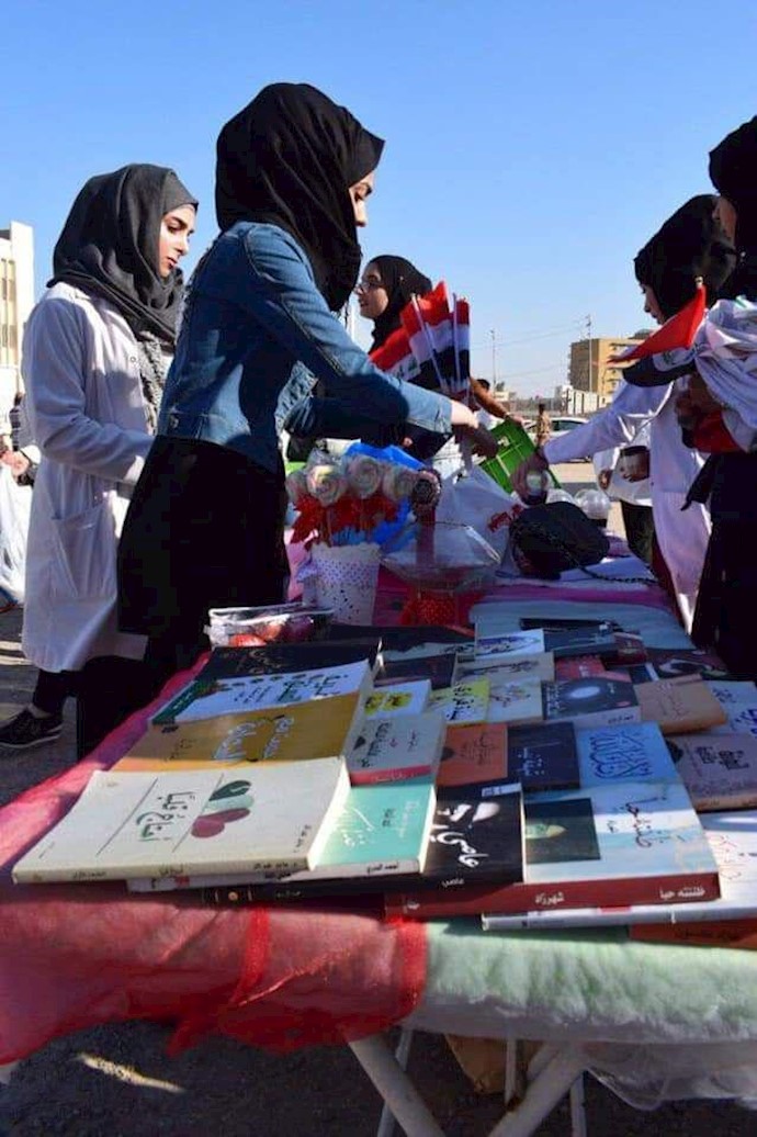استمرار اعتصاب عمومی در عراق -بصره -اعتصاب دانشجویان پزشکی