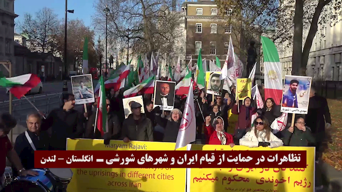 تظاهرات در لندن، همبستگی با قیام و کانون‌های شورشی