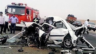 تصادف‌های جاده‌ای در ایران ۲۰ برابر بیشتر از میانگین جهانی