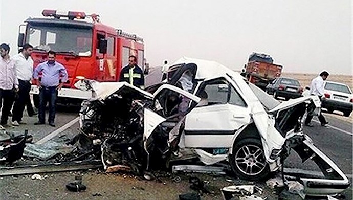 تصادف‌های جاده‌ای در ایران ۲۰ برابر بیشتر از میانگین جهانی