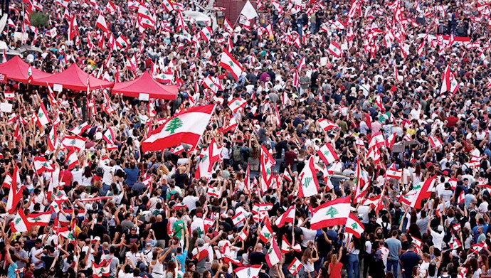 تظاهرات لبنان - عکس از آرشیو
