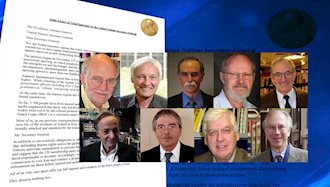 حمایت ۹تن دیگر از برندگان جایزه نوبل از قیام شجاعانه مردم ایران