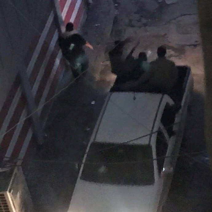 حمله مزدوران امنیتی خامنه‌ای به جوانان انقلابی در خلانی و سنک بغداد