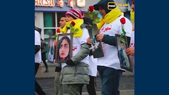 تظاهرات در حمایت از قیام ایران و شهرهای شورشی