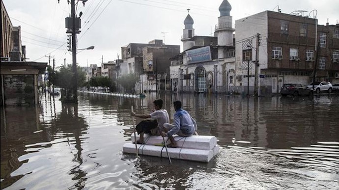 بحران فاضلاب دراهواز