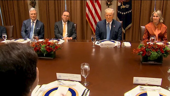 دونالد ترامپ در جمع نمایندگان دائم شورای امنیت ملل ‌متحد