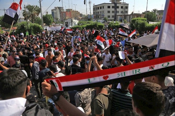  راهپیمایی دانشجویان و دانش‌آموزان در عراق