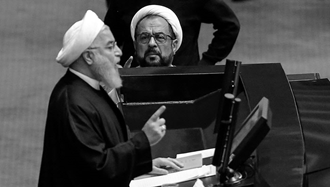 آخوند روحانی در مجلس ارتجاع