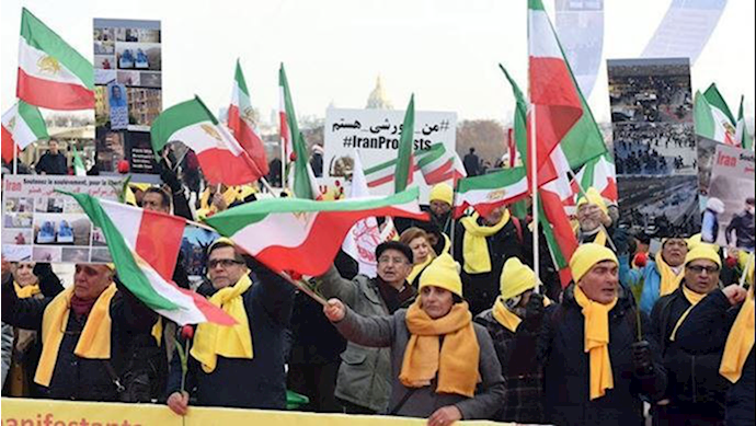 همبستگی کمیته فرانسوی با قیام ایران 
