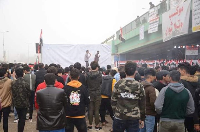 تجمع و راهپیمایی دانشجویان و دانش‌آموزان استان میسان