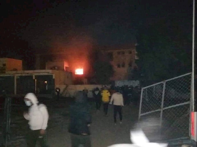 آتش کشیدن دفاتر گروه‌های مزدور رژیم آخوندی، سپاه بدر، عصائب و حزب‌الدعوه