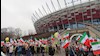 تظاهرات مقاومت ایران در ورشو ۲۴بهمن ۹۷