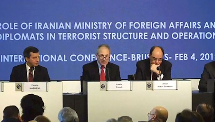 کنفرانس بین‌المللی در بروکسل درباره تروریسم رژیم آخوندی