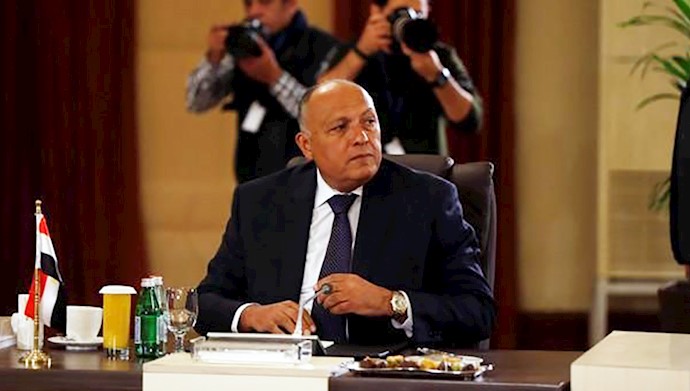 سامح شکری وزیر خارجه مصر