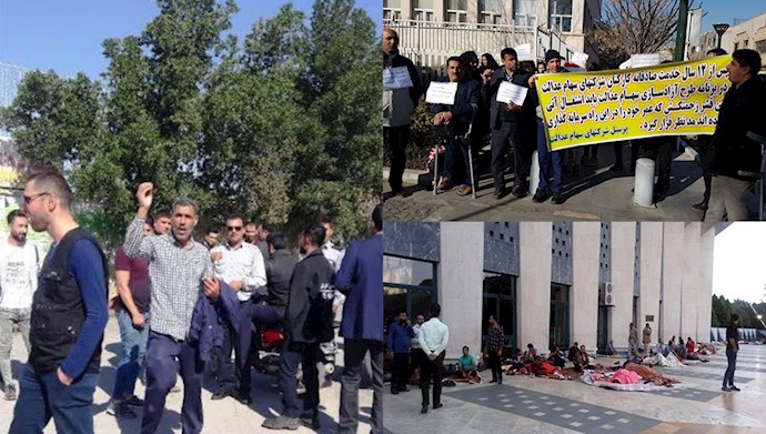 اعتصاب و تجمع های اعتراضی در شهرهای تهران، آبادان و تبریز