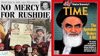 مقاله نشریه تایم در مورد حکم خمینی ضدبشر در مورد سلمان رشدی
