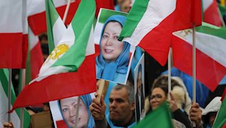 تظاهرات ایرانیان در فرانسه علیه نقض حقوق بشر و تروریسم در ایران ۱۹بهمن۹۷