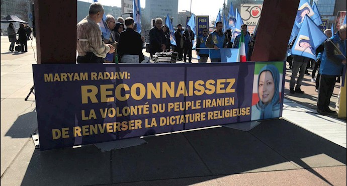 تظاهرات ایرانیان در ژنو -محکومیت قتل‌عام ۳۰هزار زندانی سیاسی در سال ۶۷