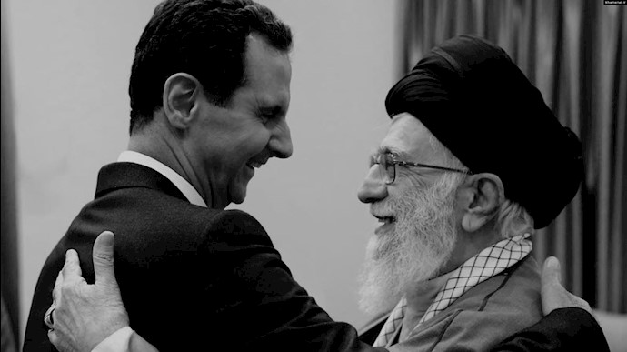 دو دیکتاتور - خامنه‌ای و بشار اسد