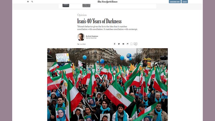 ۴۰ سال ایران در تاریک