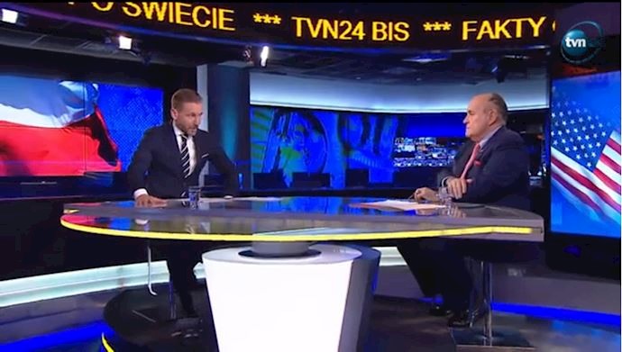رودی جولیانی در مصاحبه با تلویزیون لهستان