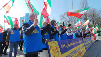 تظاهرات ایرانیان در ژنو مقابل شورای حقوق‌بشر