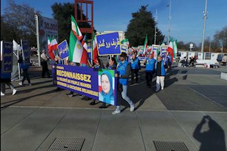 تظاهرات ایرانیان در ژنو مقابل شورای حقوق‌بشر - محکومیت نقض حقوق‌بشر توسط حکومت آخوندی