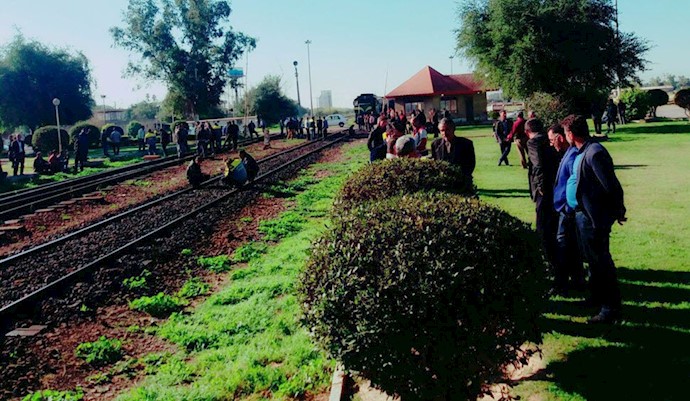 اعتصاب کارگران راه‌آهن زاگرس